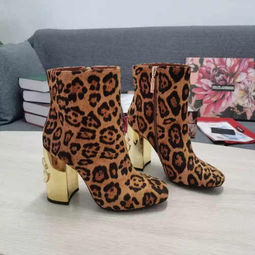 Wholesale Dolce &amp; Gabbana D&amp;G Boots For Women #1275766 $160.00 USD, Wholesale Quality Replica Dolce &amp; Gabbana D&amp;G Boots