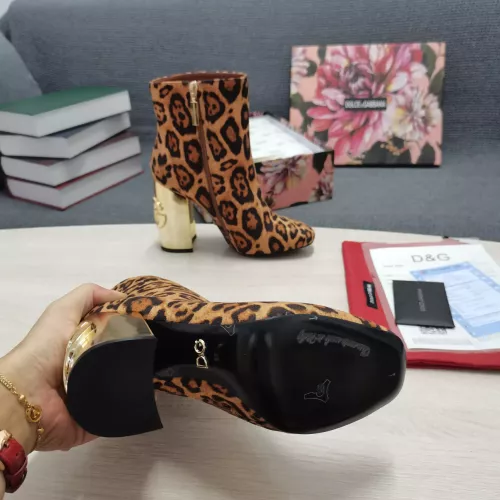 Replica Dolce & Gabbana D&G Boots For Women #1275766 $160.00 USD for Wholesale