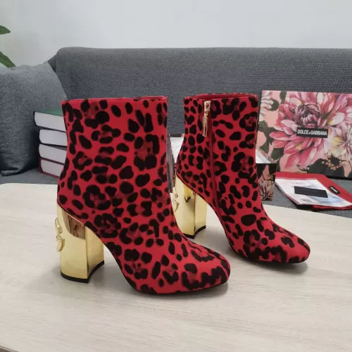 Wholesale Dolce &amp; Gabbana D&amp;G Boots For Women #1275767 $160.00 USD, Wholesale Quality Replica Dolce &amp; Gabbana D&amp;G Boots