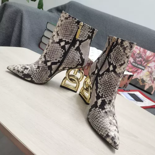 Replica Dolce & Gabbana D&G Boots For Women #1275768 $165.00 USD for Wholesale