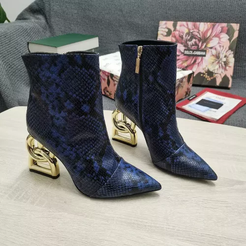 Wholesale Dolce &amp; Gabbana D&amp;G Boots For Women #1275770 $165.00 USD, Wholesale Quality Replica Dolce &amp; Gabbana D&amp;G Boots