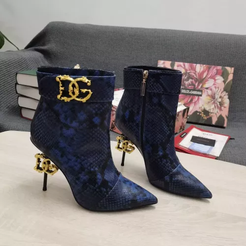 Wholesale Dolce &amp; Gabbana D&amp;G Boots For Women #1275777 $172.00 USD, Wholesale Quality Replica Dolce &amp; Gabbana D&amp;G Boots