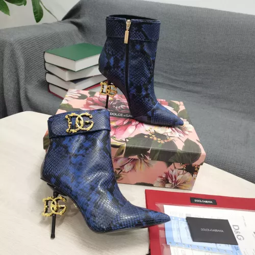 Replica Dolce & Gabbana D&G Boots For Women #1275777 $172.00 USD for Wholesale