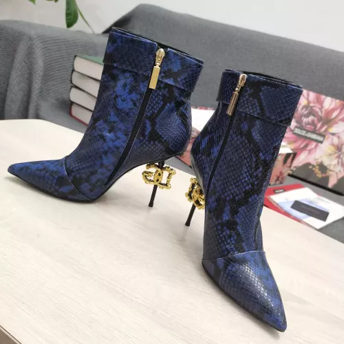 Replica Dolce & Gabbana D&G Boots For Women #1275777 $172.00 USD for Wholesale