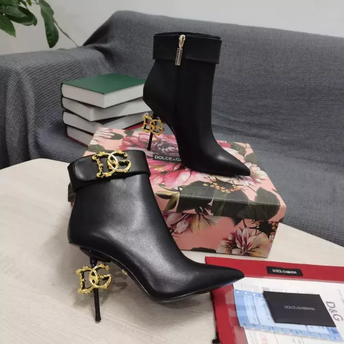 Replica Dolce & Gabbana D&G Boots For Women #1275782 $172.00 USD for Wholesale