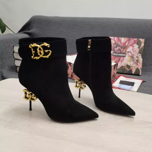 Wholesale Dolce &amp; Gabbana D&amp;G Boots For Women #1275785 $172.00 USD, Wholesale Quality Replica Dolce &amp; Gabbana D&amp;G Boots