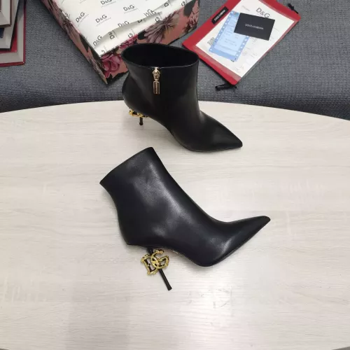 Replica Dolce & Gabbana D&G Boots For Women #1275805 $165.00 USD for Wholesale