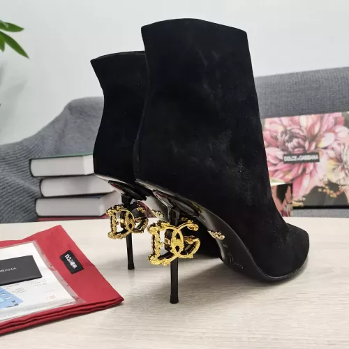 Replica Dolce & Gabbana D&G Boots For Women #1275819 $165.00 USD for Wholesale