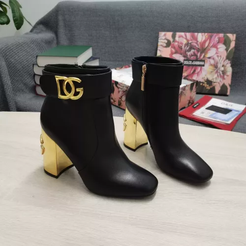 Wholesale Dolce &amp; Gabbana D&amp;G Boots For Women #1275823 $165.00 USD, Wholesale Quality Replica Dolce &amp; Gabbana D&amp;G Boots