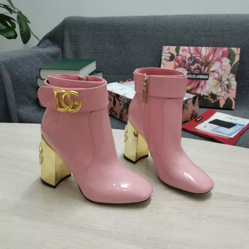 Wholesale Dolce &amp; Gabbana D&amp;G Boots For Women #1275825 $165.00 USD, Wholesale Quality Replica Dolce &amp; Gabbana D&amp;G Boots