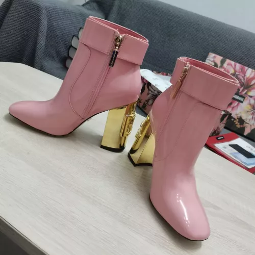 Replica Dolce & Gabbana D&G Boots For Women #1275825 $165.00 USD for Wholesale