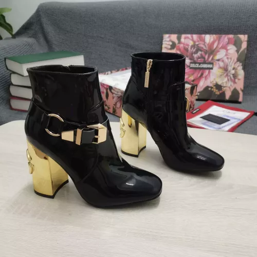 Wholesale Dolce &amp; Gabbana D&amp;G Boots For Women #1275831 $165.00 USD, Wholesale Quality Replica Dolce &amp; Gabbana D&amp;G Boots