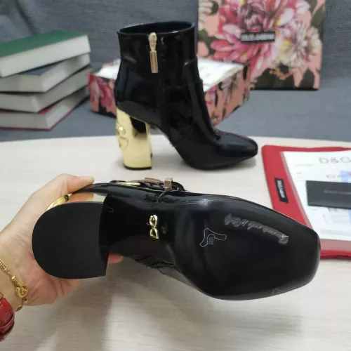 Replica Dolce & Gabbana D&G Boots For Women #1275831 $165.00 USD for Wholesale