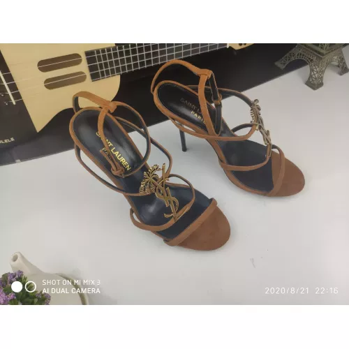 Wholesale Yves Saint Laurent YSL Sandal For Women #1275868 $85.00 USD, Wholesale Quality Replica Yves Saint Laurent YSL Sandal