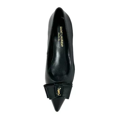 Replica Yves Saint Laurent YSL Flat Shoes For Women #1275997 $98.00 USD for Wholesale