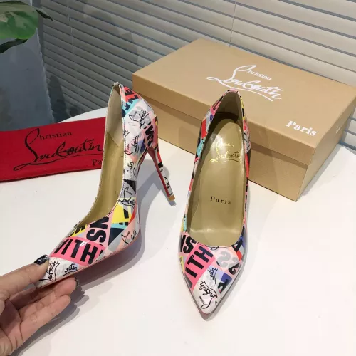 Wholesale Christian Louboutin High-heeled shoes For Women #1276008 $85.00 USD, Wholesale Quality Replica Christian Louboutin High-heeled shoes