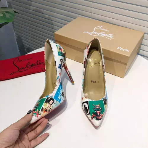 Wholesale Christian Louboutin High-heeled shoes For Women #1276009 $85.00 USD, Wholesale Quality Replica Christian Louboutin High-heeled shoes