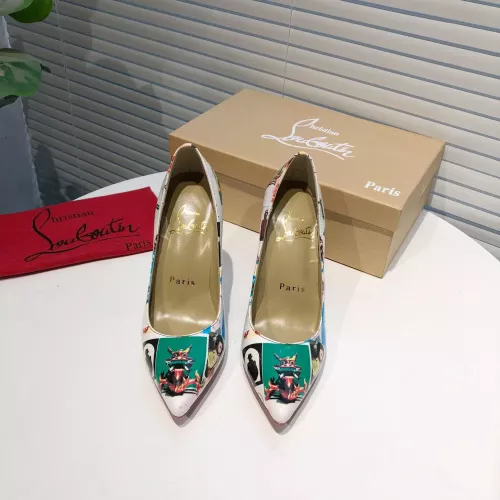 Replica Christian Louboutin High-heeled shoes For Women #1276009 $85.00 USD for Wholesale