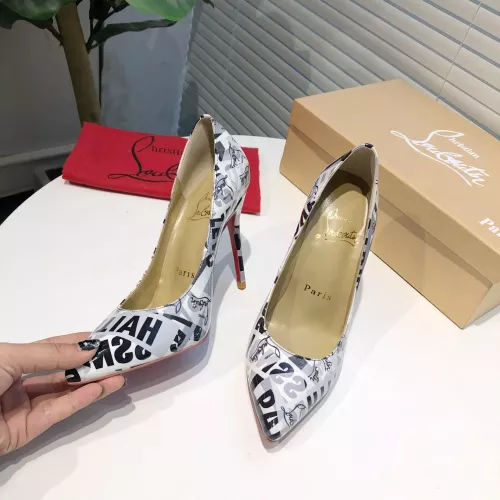 Wholesale Christian Louboutin High-heeled shoes For Women #1276010 $85.00 USD, Wholesale Quality Replica Christian Louboutin High-heeled shoes