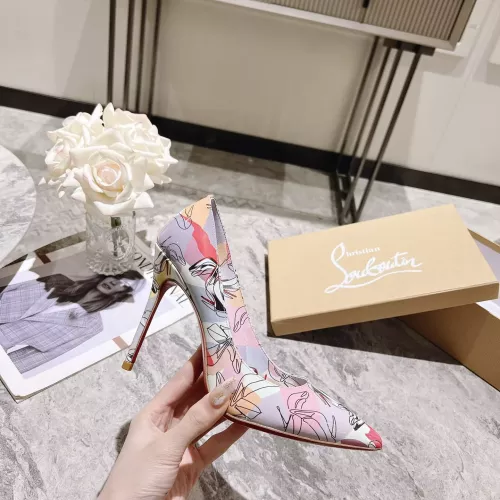 Replica Christian Louboutin High-heeled shoes For Women #1276020 $98.00 USD for Wholesale