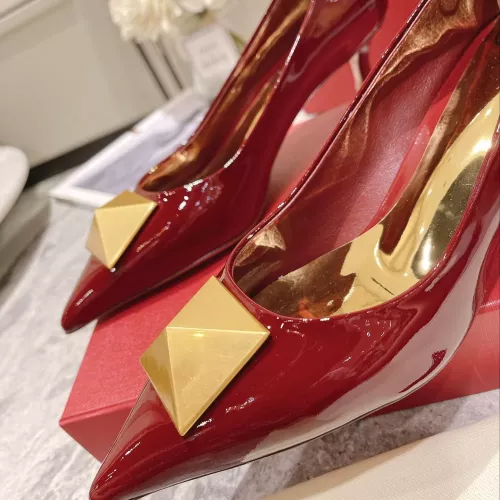 Replica Valentino High-Heeled Shoes For Women #1276025 $98.00 USD for Wholesale