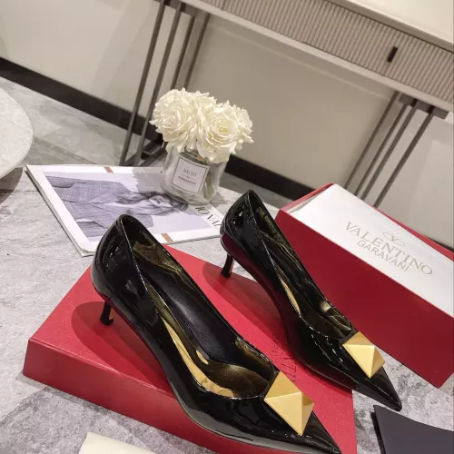 Replica Valentino High-Heeled Shoes For Women #1276026 $98.00 USD for Wholesale