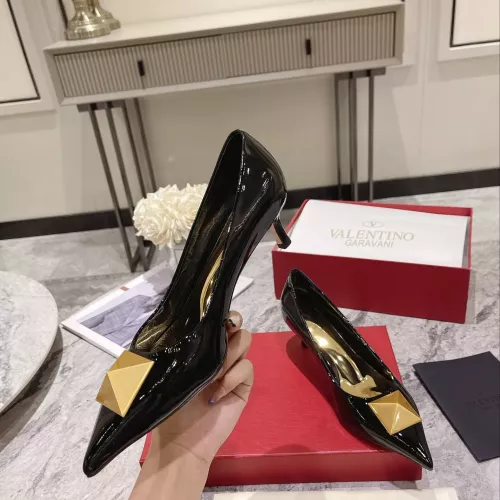 Replica Valentino High-Heeled Shoes For Women #1276026 $98.00 USD for Wholesale