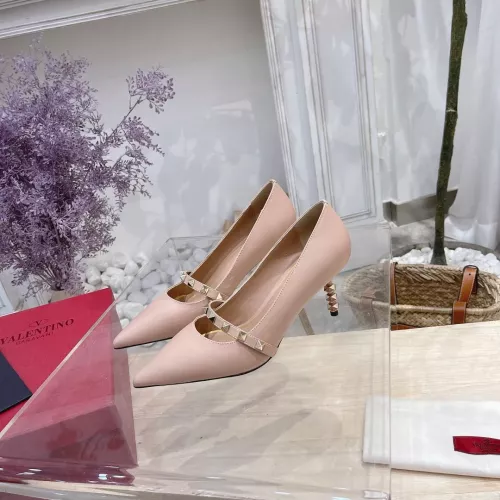 Wholesale Valentino High-Heeled Shoes For Women #1276029 $98.00 USD, Wholesale Quality Replica Valentino High-Heeled Shoes