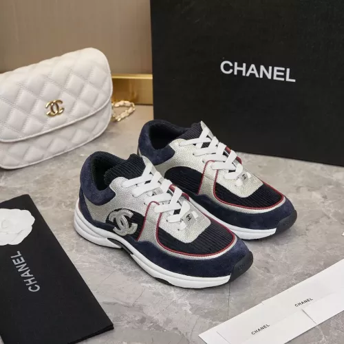 Replica Chanel Casual Shoes For Women #1276155 $98.00 USD for Wholesale