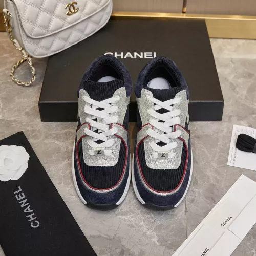 Replica Chanel Casual Shoes For Women #1276155 $98.00 USD for Wholesale