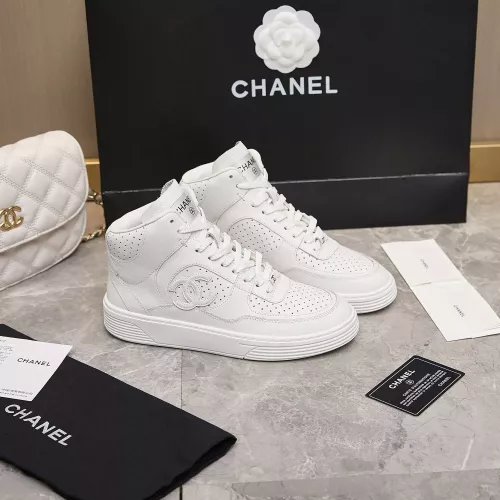 Replica Chanel High Tops Shoes For Women #1276159 $112.00 USD for Wholesale