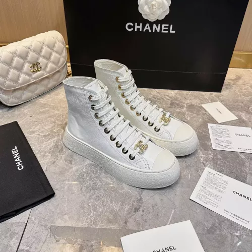 Replica Chanel High Tops Shoes For Women #1276161 $98.00 USD for Wholesale