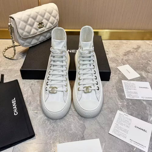 Replica Chanel High Tops Shoes For Women #1276161 $98.00 USD for Wholesale