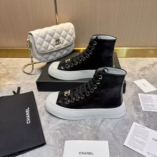 Replica Chanel High Tops Shoes For Women #1276162 $98.00 USD for Wholesale