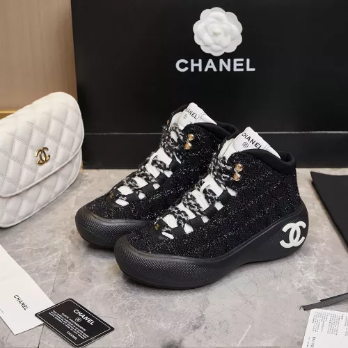 Replica Chanel High Tops Shoes For Women #1276164 $118.00 USD for Wholesale