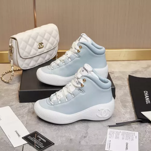 Wholesale Chanel High Tops Shoes For Women #1276165 $125.00 USD, Wholesale Quality Replica Chanel High Tops Shoes