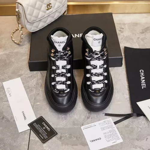 Replica Chanel High Tops Shoes For Women #1276166 $125.00 USD for Wholesale