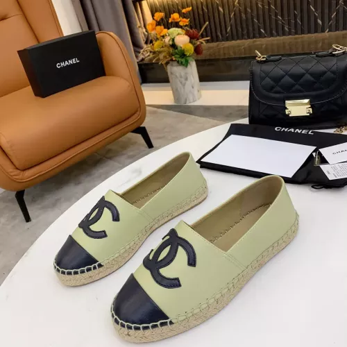 Wholesale Chanel Flat Shoes For Women #1276174 $76.00 USD, Wholesale Quality Replica Chanel Flat Shoes