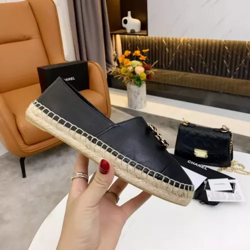 Replica Chanel Flat Shoes For Women #1276178 $85.00 USD for Wholesale