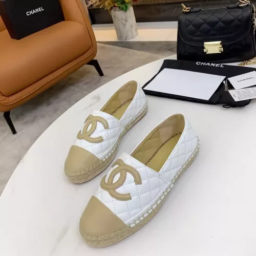 Wholesale Chanel Flat Shoes For Women #1276182 $80.00 USD, Wholesale Quality Replica Chanel Flat Shoes