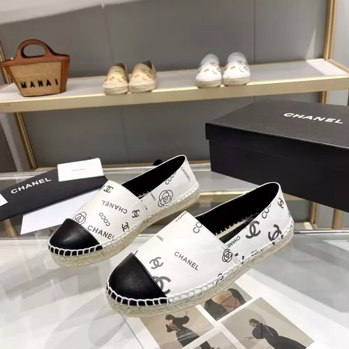 Wholesale Chanel Flat Shoes For Women #1276186 $85.00 USD, Wholesale Quality Replica Chanel Flat Shoes