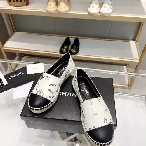 Replica Chanel Flat Shoes For Women #1276186 $85.00 USD for Wholesale