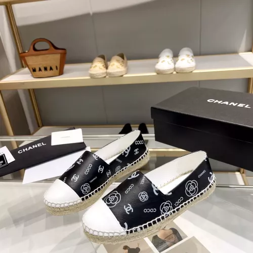 Wholesale Chanel Flat Shoes For Women #1276187 $85.00 USD, Wholesale Quality Replica Chanel Flat Shoes