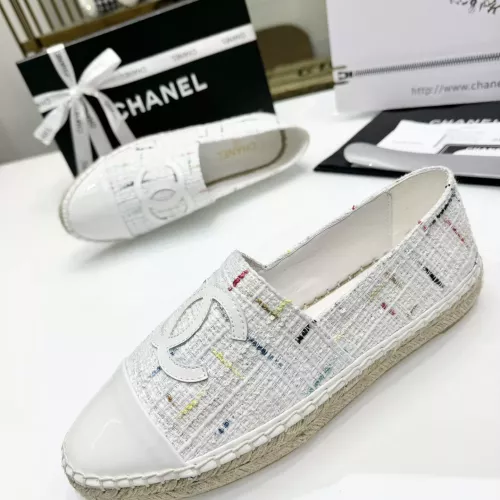 Wholesale Chanel Flat Shoes For Women #1276194 $72.00 USD, Wholesale Quality Replica Chanel Flat Shoes