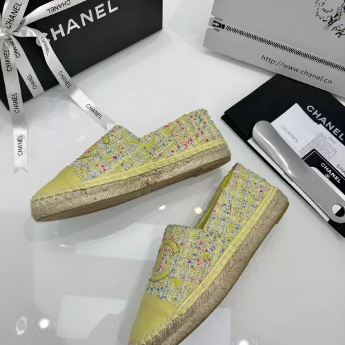 Replica Chanel Flat Shoes For Women #1276198 $72.00 USD for Wholesale