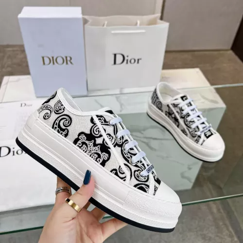 Replica Christian Dior Casual Shoes For Women #1276219 $92.00 USD for Wholesale