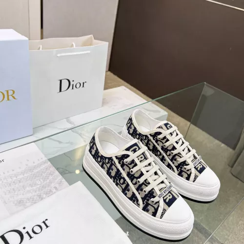 Replica Christian Dior Casual Shoes For Women #1276233 $92.00 USD for Wholesale