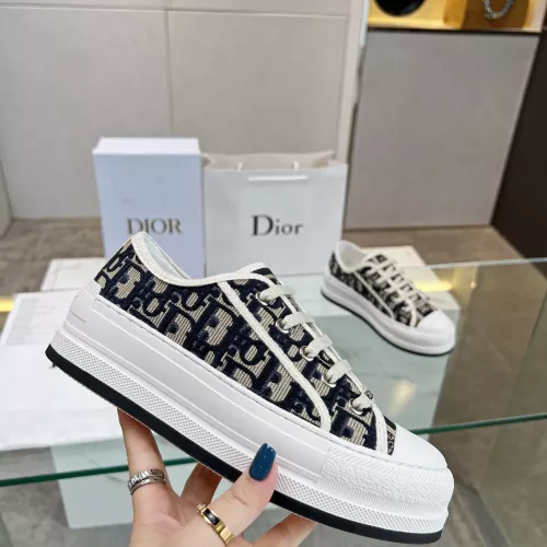 Replica Christian Dior Casual Shoes For Women #1276233 $92.00 USD for Wholesale