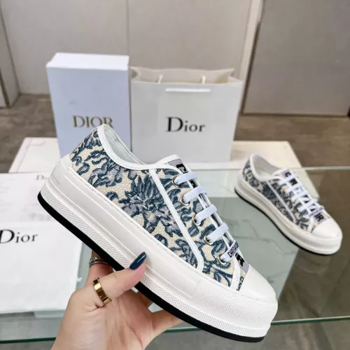 Replica Christian Dior Casual Shoes For Women #1276240 $92.00 USD for Wholesale