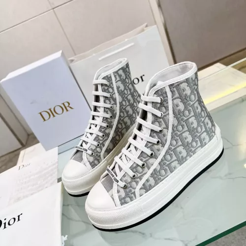 Wholesale Christian Dior High Top Shoes For Women #1276243 $96.00 USD, Wholesale Quality Replica Christian Dior High Top Shoes